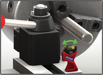 speedy lathe  gage manual  calibrate  gage to lathe bed